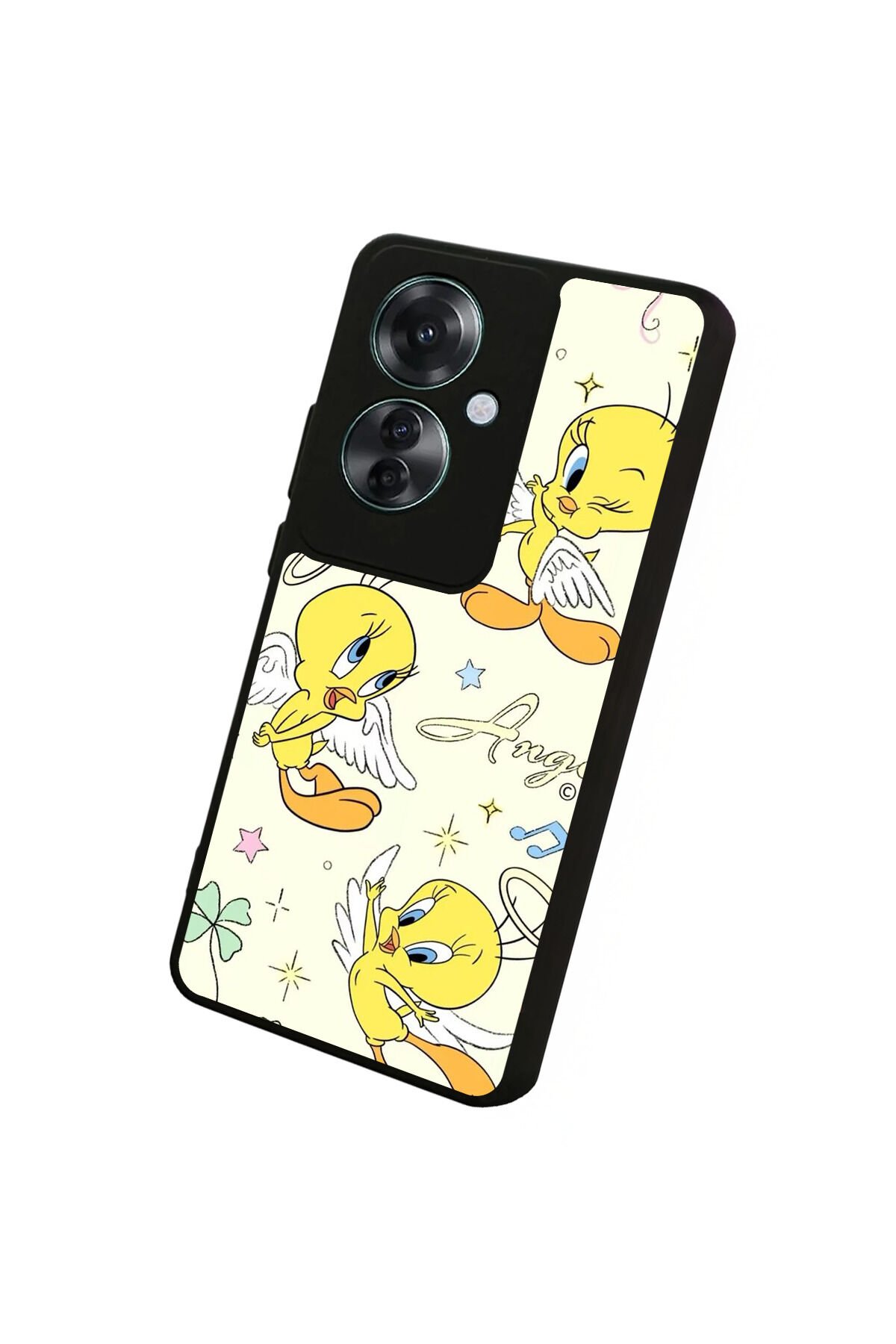 Oppo Reno 11F Uyumlu Tweety Tasarımlı Glossy Premium Kılıf