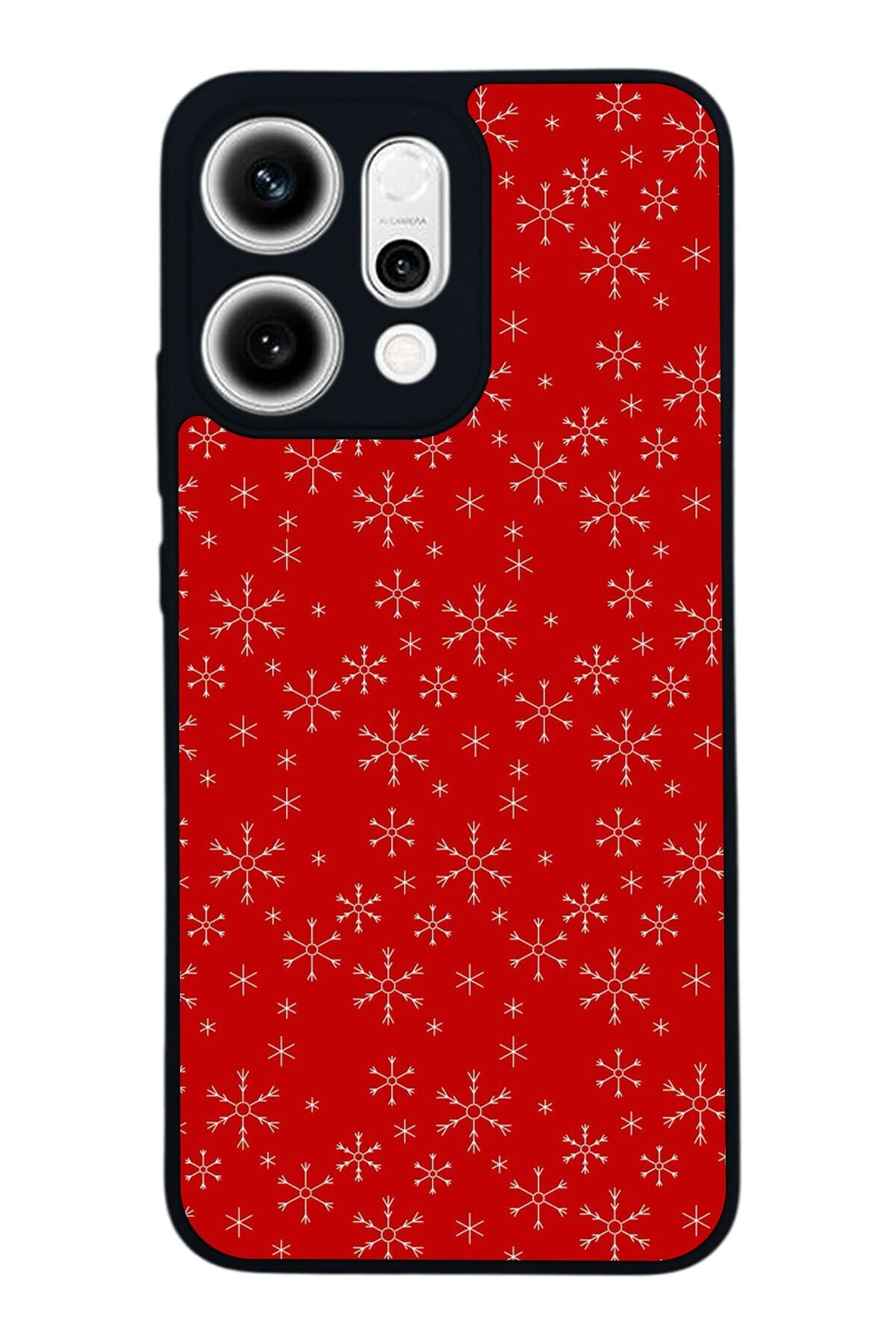 Oppo Reno 14 Uyumlu Yilbasi Christmas Tasarımlı Glossy Premium Kılıf