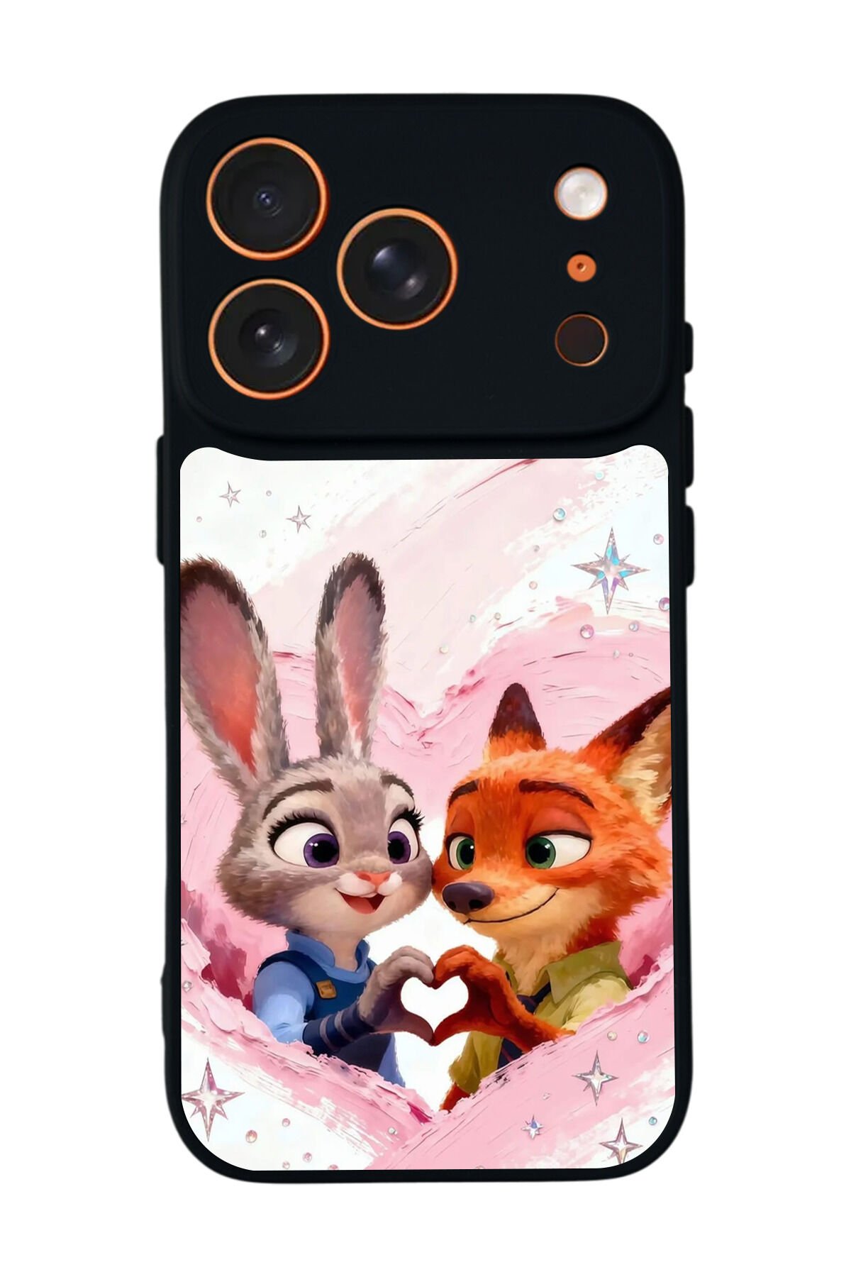 iPhone 17 Pro Max Uyumlu Zootropolis Tasarımlı Glossy Premium Kılıf
