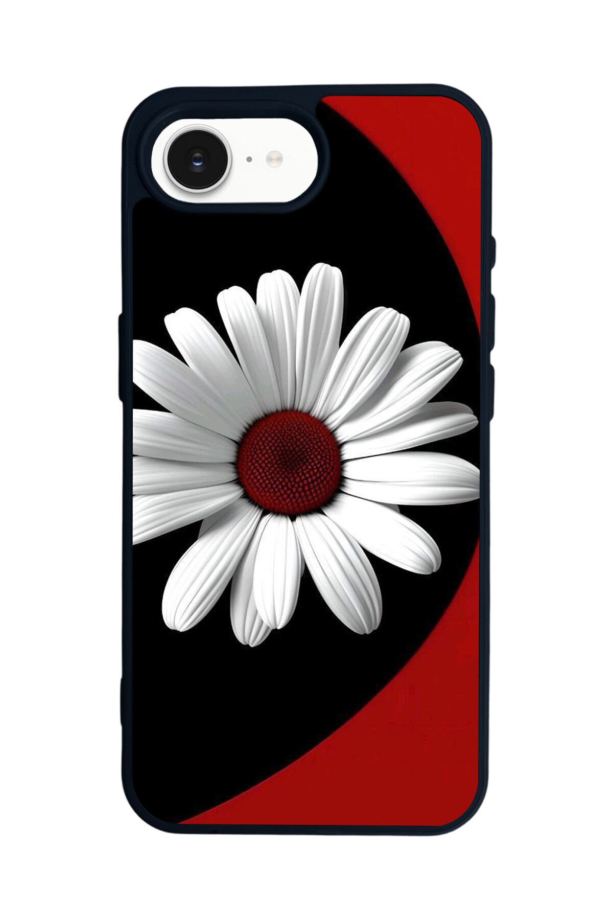 iPhone 16E Uyumlu Cicek Tasarımlı Glossy Premium Kılıf
