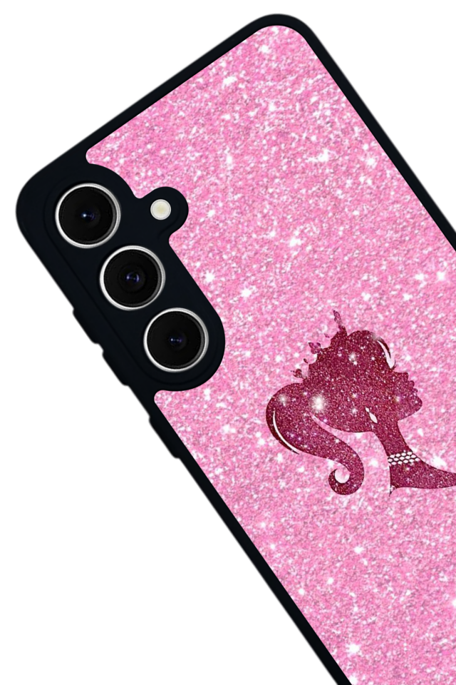 Samsung Galaxy S24 FE Uyumlu Barbie Tasarımlı Glossy Premium Kılıf