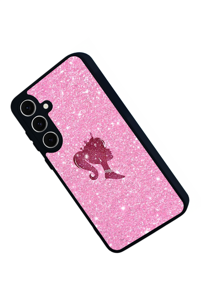 Samsung Galaxy S24 FE Uyumlu Barbie Tasarımlı Glossy Premium Kılıf