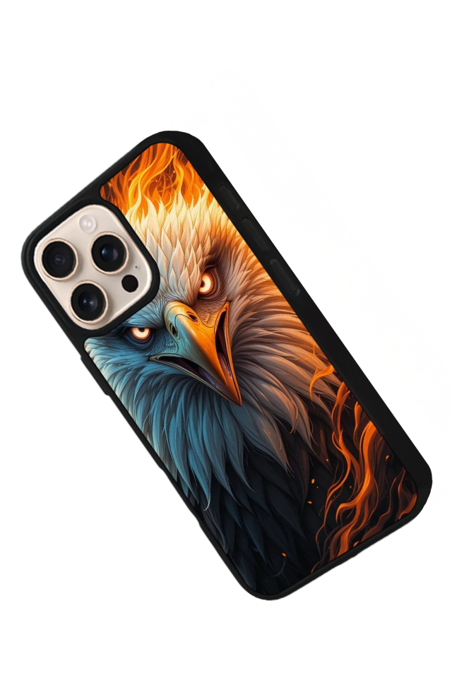 iPhone 15 Pro Uyumlu Besiktas Tasarımlı Glossy Premium Kılıf