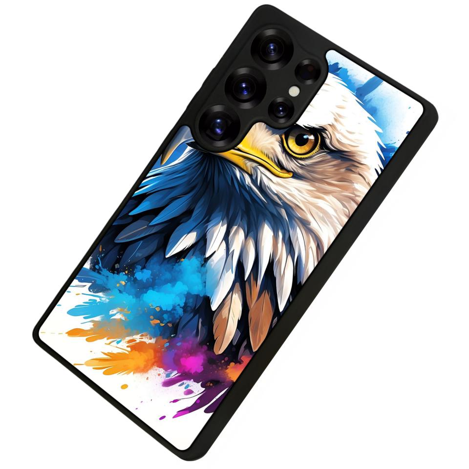 Samsung Galaxy S25 Ultra Uyumlu Besiktas Tasarımlı Glossy Premium Kılıf