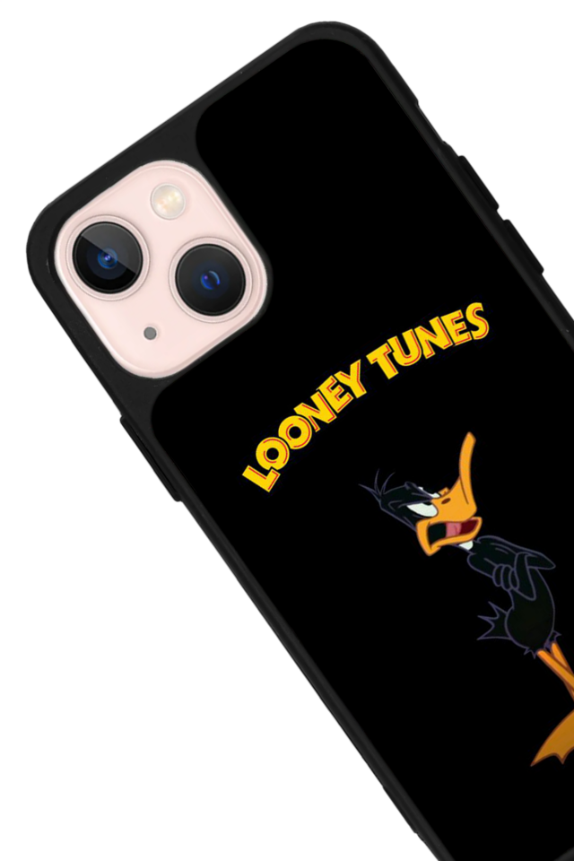 iPhone 14 Plus Uyumlu Daffy duck Tasarımlı Glossy Premium Kılıf