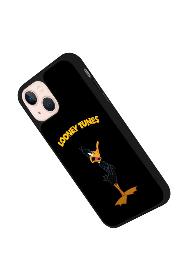 iPhone 14 Plus Uyumlu Daffy duck Tasarımlı Glossy Premium Kılıf