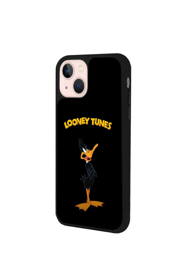 iPhone 14 Plus Uyumlu Daffy duck Tasarımlı Glossy Premium Kılıf