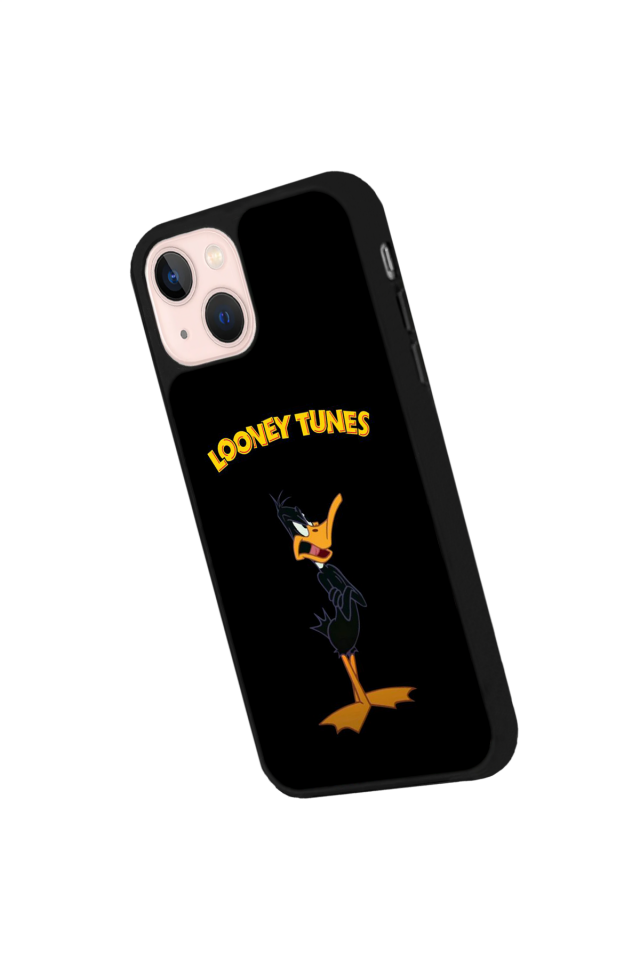 iPhone 14 Plus Uyumlu Daffy duck Tasarımlı Glossy Premium Kılıf