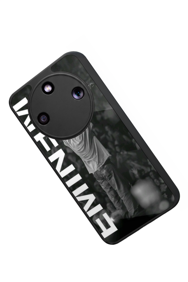 Honor Magic 8 Lite Uyumlu Eminem Tasarımlı Glossy Premium Kılıf