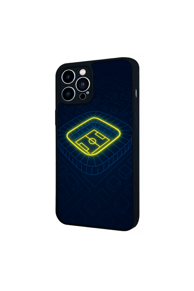 iPhone 12 Pro Max Uyumlu Fenerbahce Tasarımlı Glossy Premium Kılıf