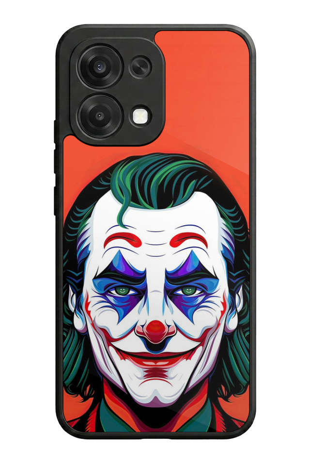 Oppo A6 Pro Uyumlu Joker Tasarımlı Glossy Premium Kılıf