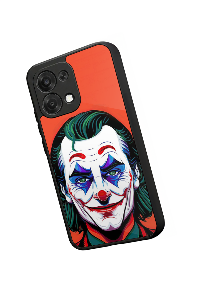 Oppo A6 Pro Uyumlu Joker Tasarımlı Glossy Premium Kılıf