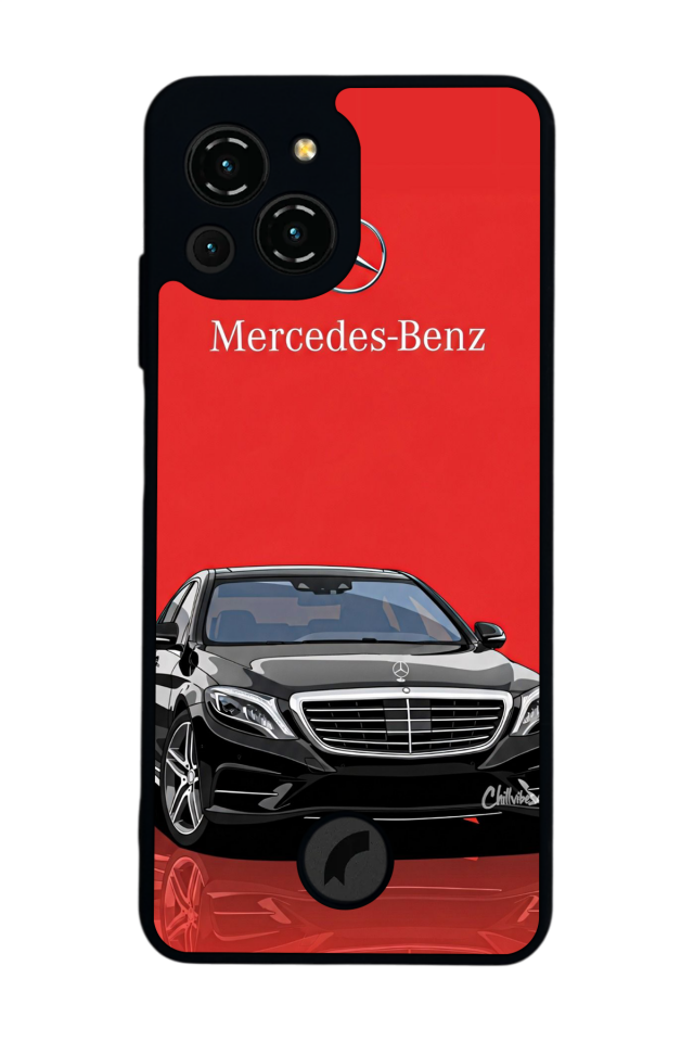 Reeder S23 Pro Max Uyumlu Mercedes Tasarımlı Glossy Premium Kılıf