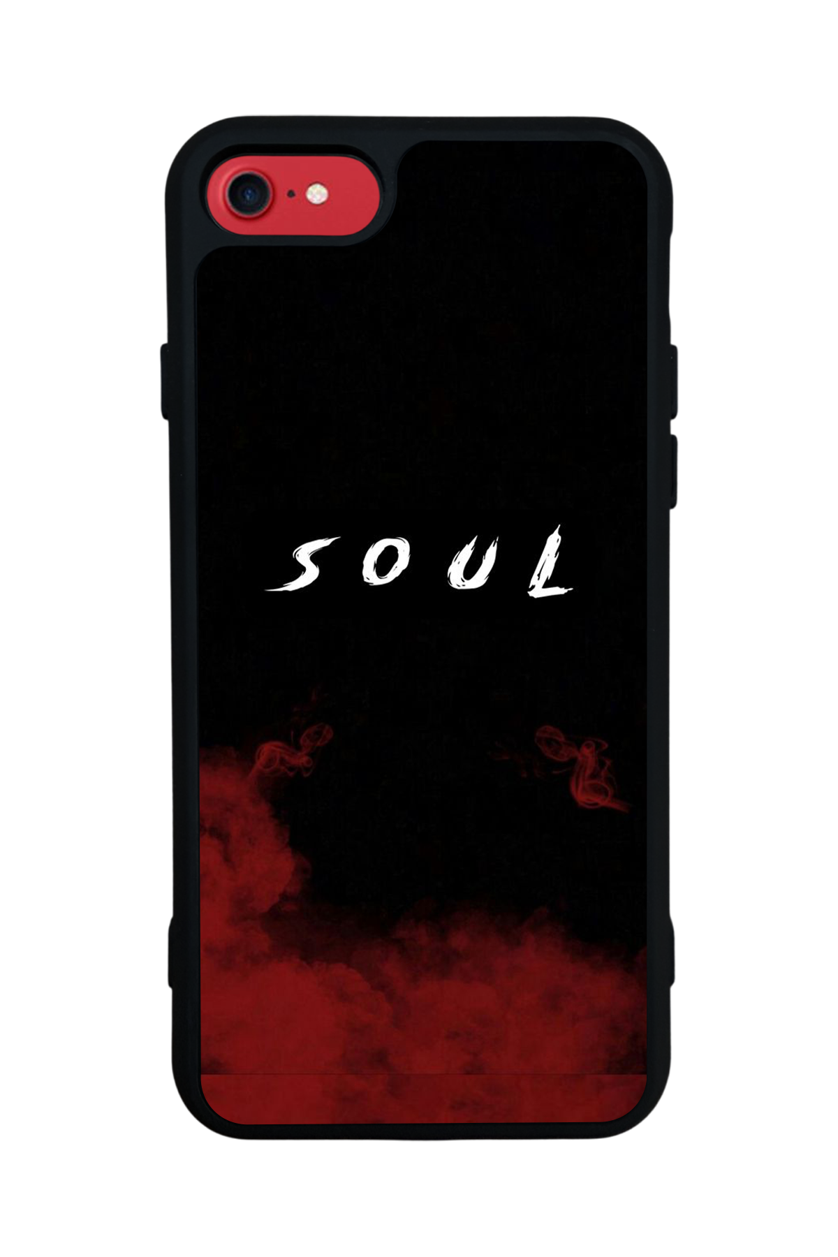 iPhone SE Uyumlu SOUL Tasarımlı Glossy Premium Kılıf