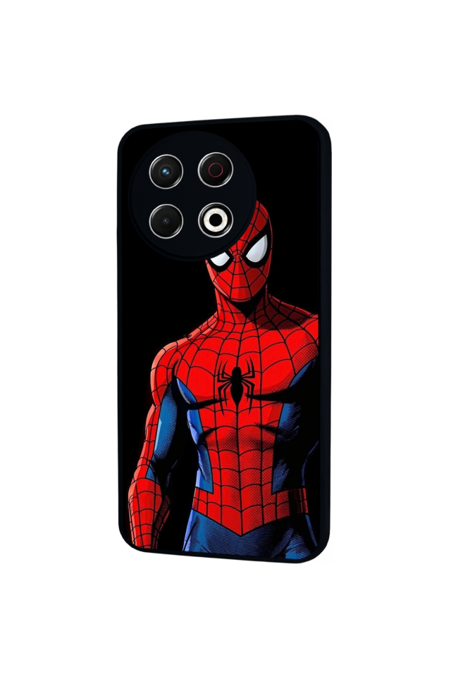Tecno Spark 30 Pro Uyumlu Spider Man ( Örümcek Adam ) Tasarımlı Glossy Premium Kılıf