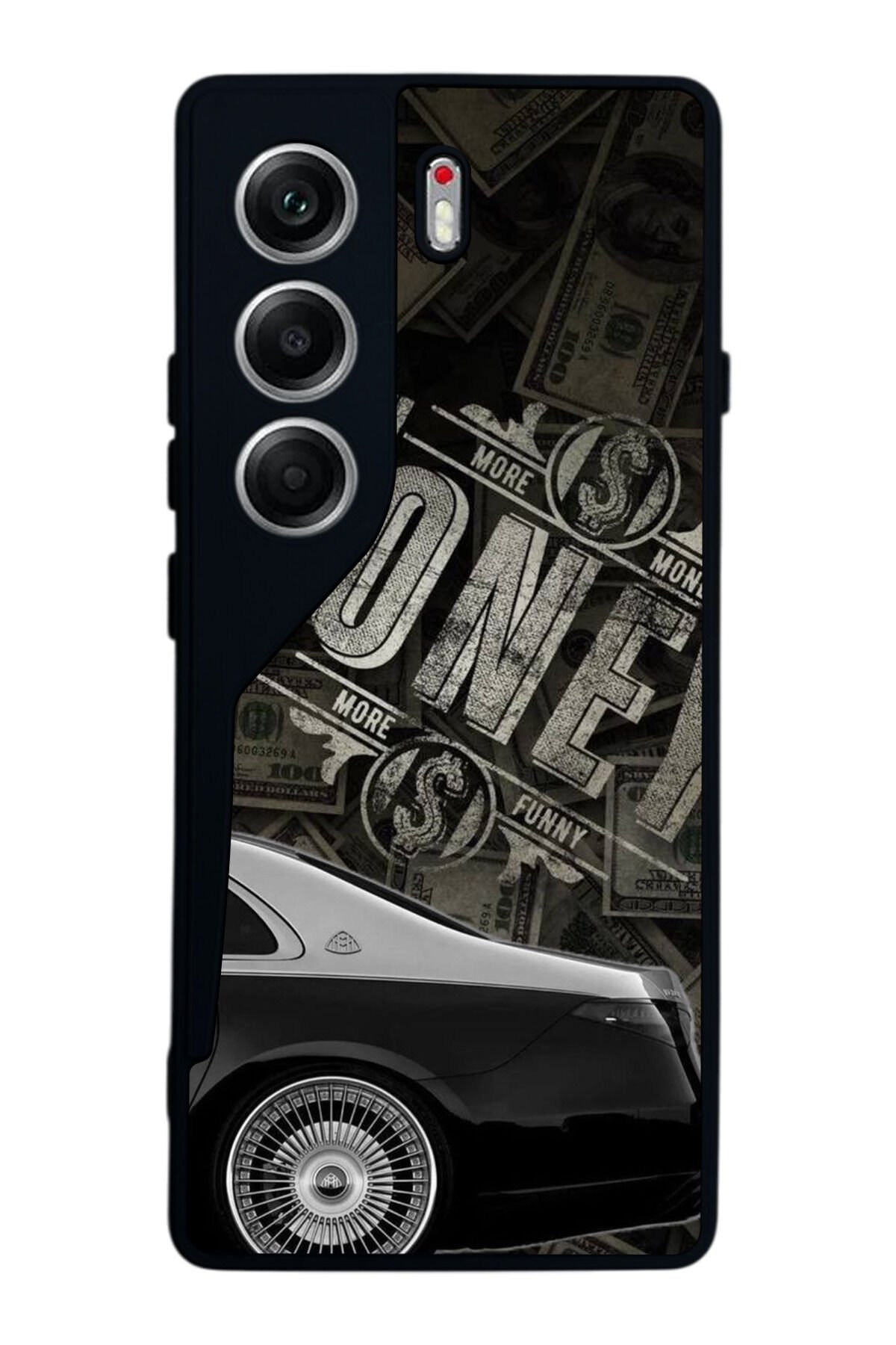 Tecno Camon 40 Uyumlu Money Para Tasarımlı Glossy Premium Kılıf