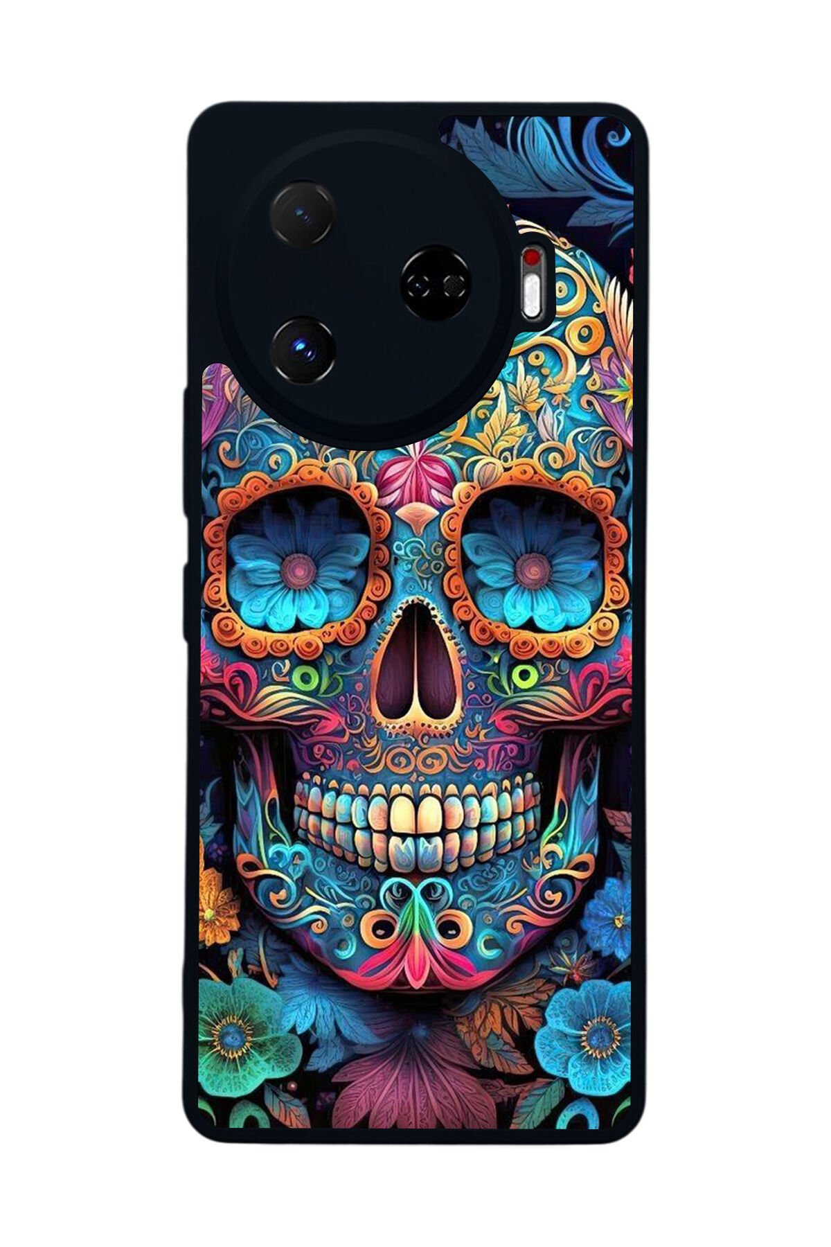 Tecno Camon 30 Pro Uyumlu KuruKafa Tasarımlı Glossy Premium Kılıf