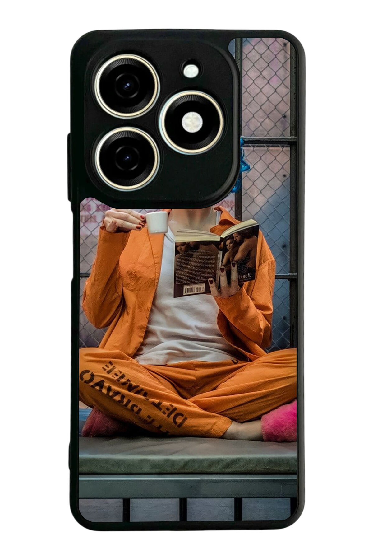 Infınıx Smart 8 Pro Uyumlu HarleyQueen Tasarımlı Glossy Premium Kılıf