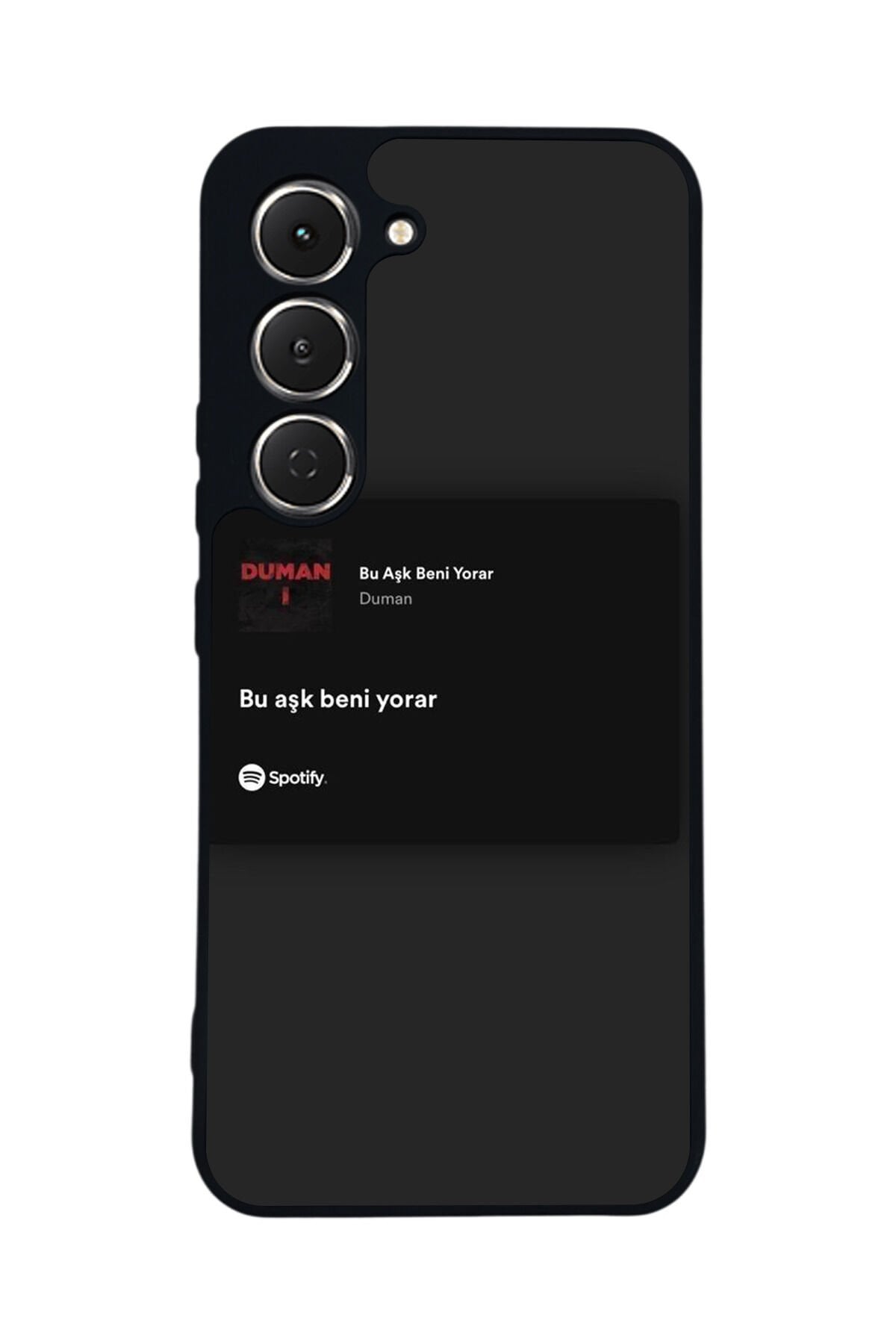 Tecno Spark 40 Pro Uyumlu Sarki Sozleri Tasarımlı Glossy Premium Kılıf