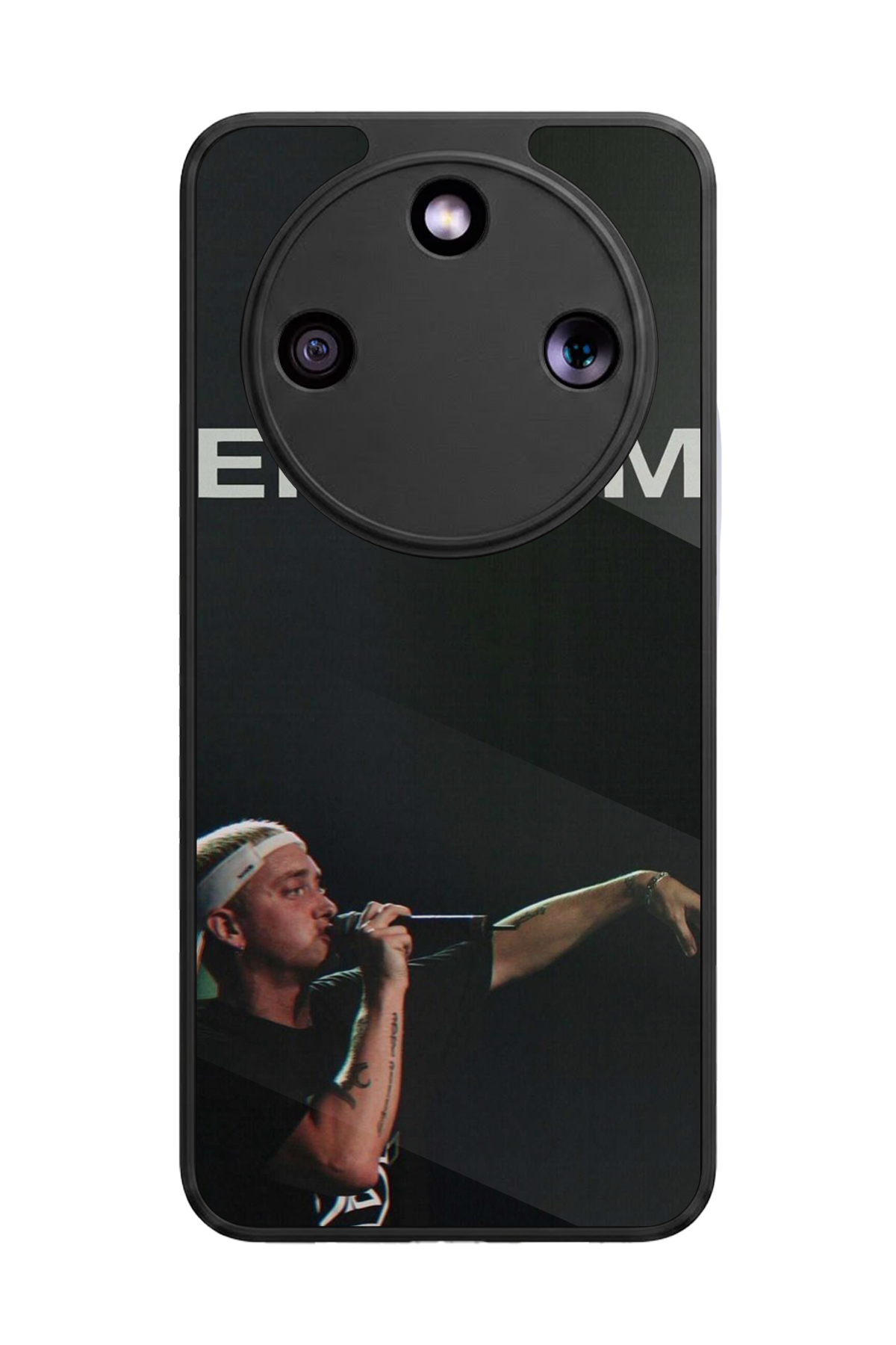 Honor Magic 8 Lite Uyumlu Eminem Tasarımlı Glossy Premium Kılıf
