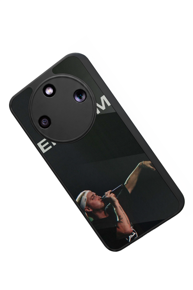 Honor Magic 8 Lite Uyumlu Eminem Tasarımlı Glossy Premium Kılıf