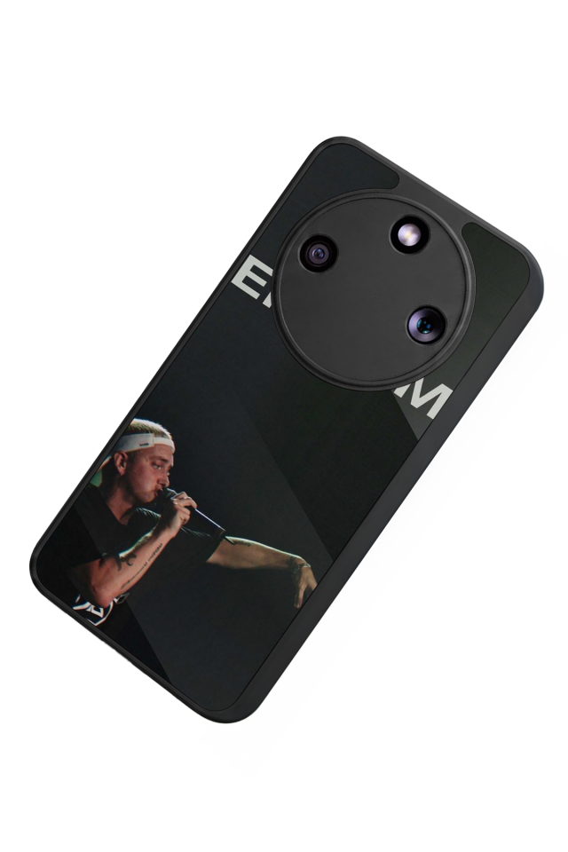 Honor Magic 8 Lite Uyumlu Eminem Tasarımlı Glossy Premium Kılıf