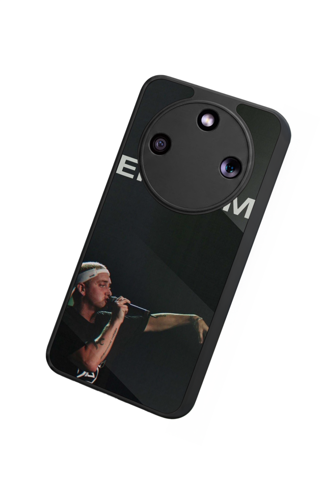 Honor Magic 8 Lite Uyumlu Eminem Tasarımlı Glossy Premium Kılıf