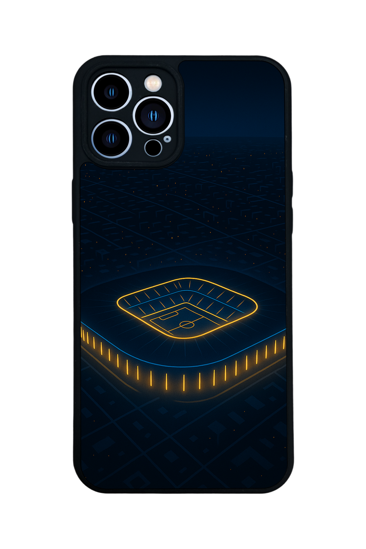 iPhone 12 Pro Max Uyumlu Fenerbahce Tasarımlı Glossy Premium Kılıf