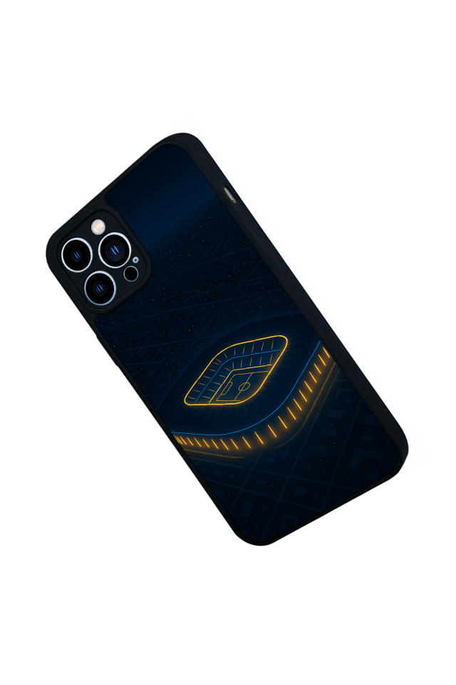 iPhone 12 Pro Max Uyumlu Fenerbahce Tasarımlı Glossy Premium Kılıf