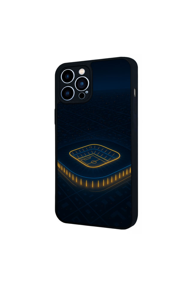 iPhone 12 Pro Max Uyumlu Fenerbahce Tasarımlı Glossy Premium Kılıf