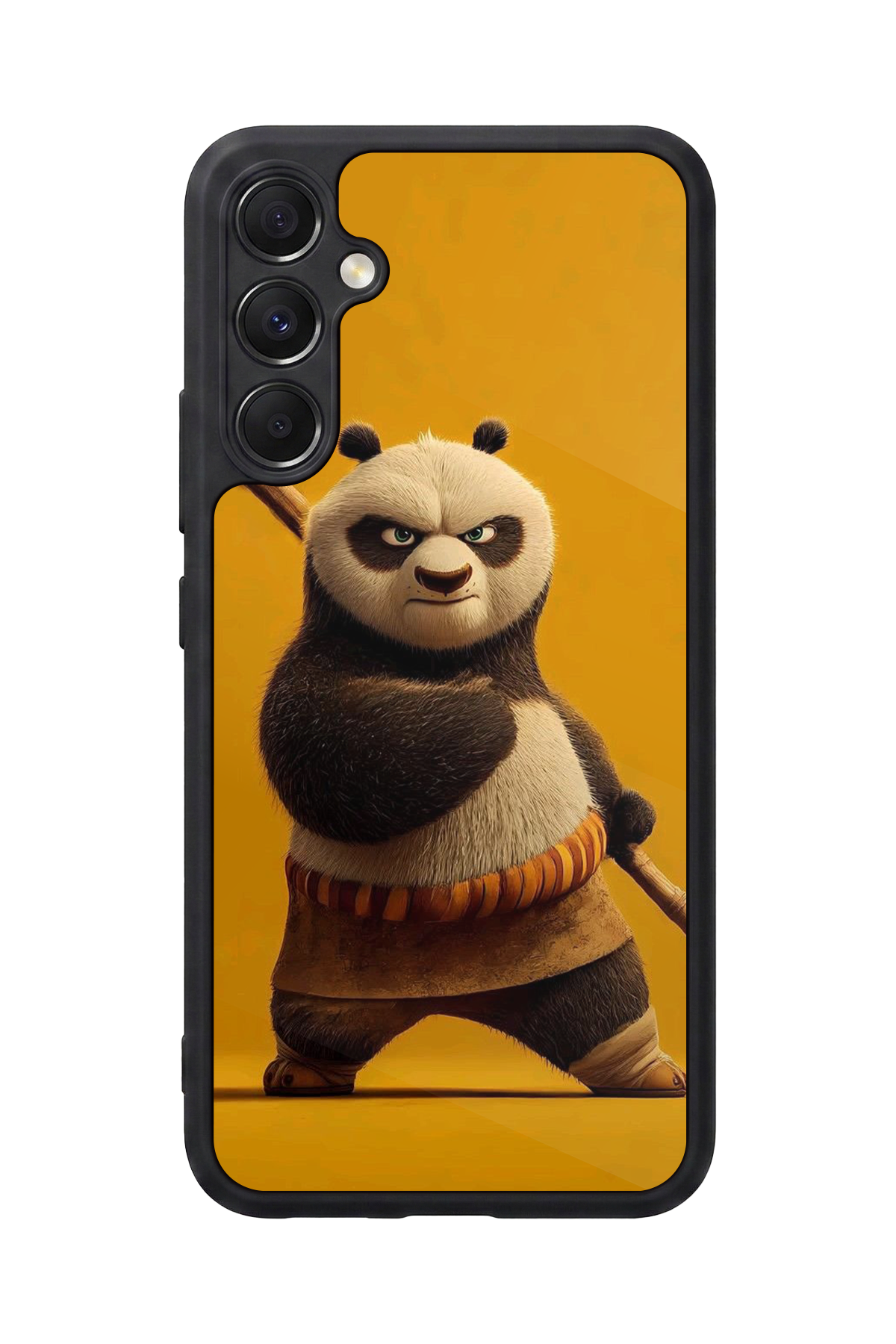 Samsung Galaxy M34 Uyumlu Kung Fu Panda Tasarımlı Glossy Premium Kılıf