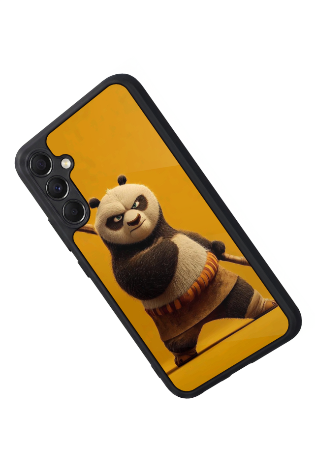 Samsung Galaxy M34 Uyumlu Kung Fu Panda Tasarımlı Glossy Premium Kılıf