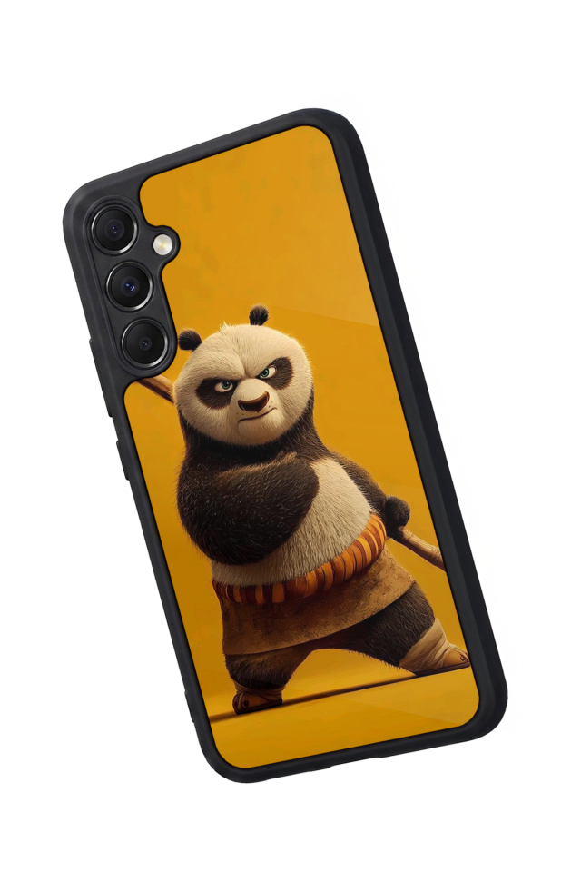 Samsung Galaxy M34 Uyumlu Kung Fu Panda Tasarımlı Glossy Premium Kılıf