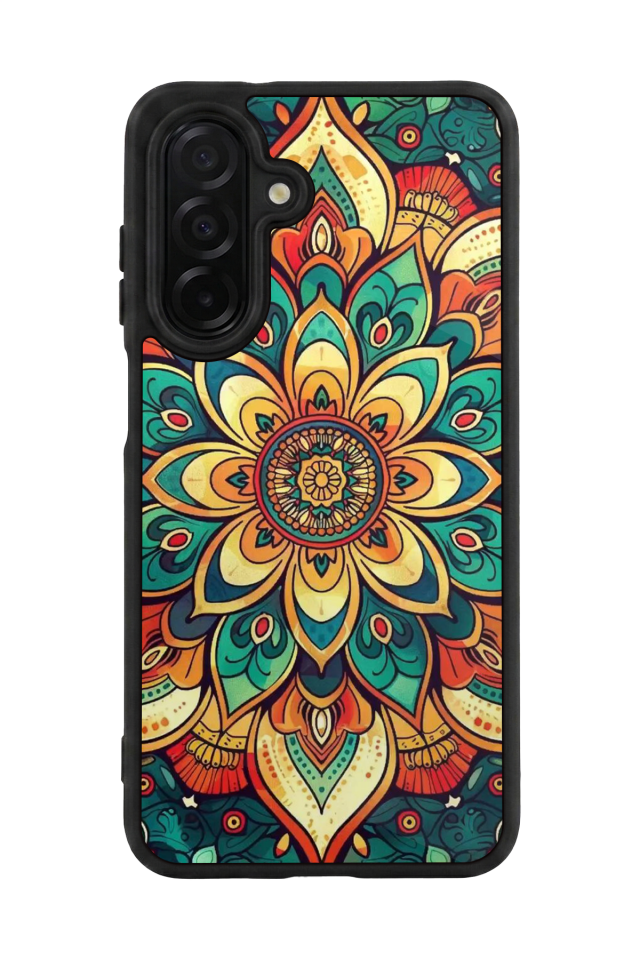 Samsung Galaxy A26 Uyumlu Mandala Tasarımlı Glossy Premium Kılıf