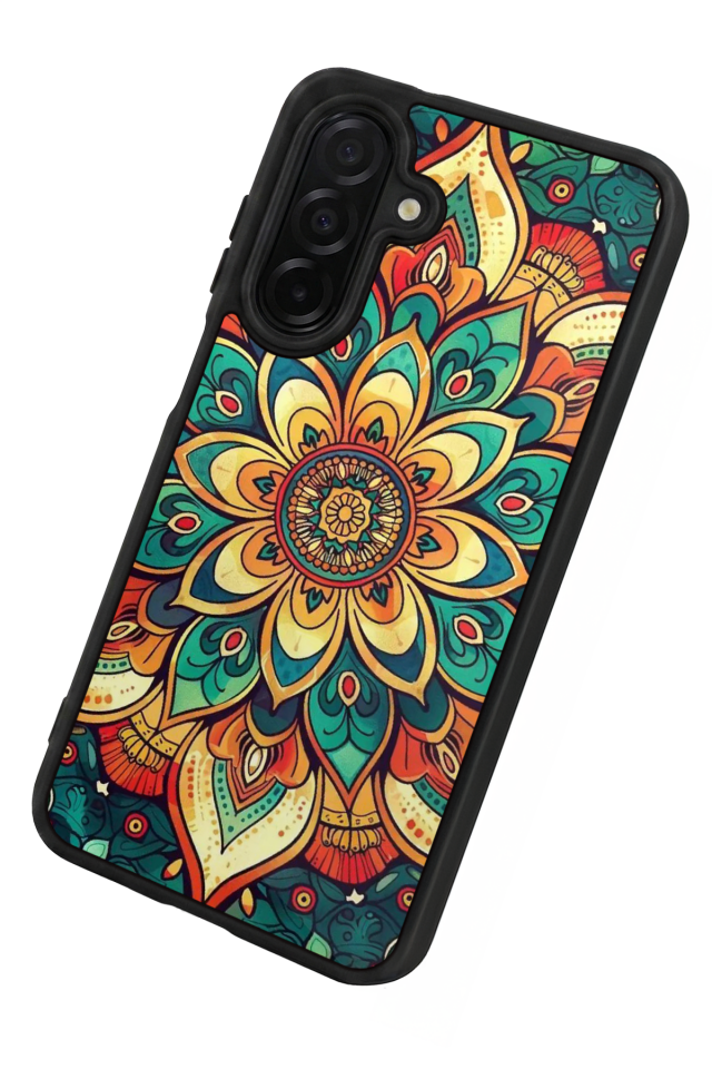 Samsung Galaxy A26 Uyumlu Mandala Tasarımlı Glossy Premium Kılıf