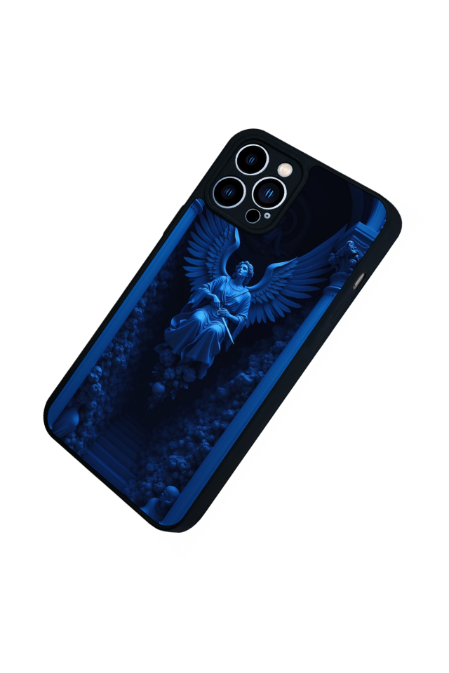 iPhone 12 Pro Max Uyumlu Melek Tasarımlı Glossy Premium Kılıf