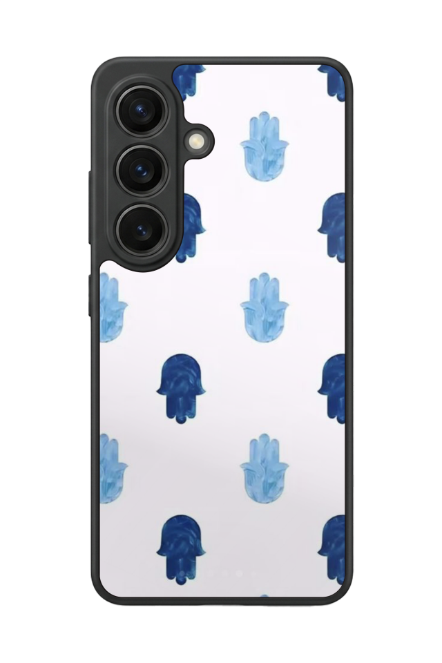 Samsung Galaxy S26 Uyumlu Nazar Tasarımlı Glossy Premium Kılıf