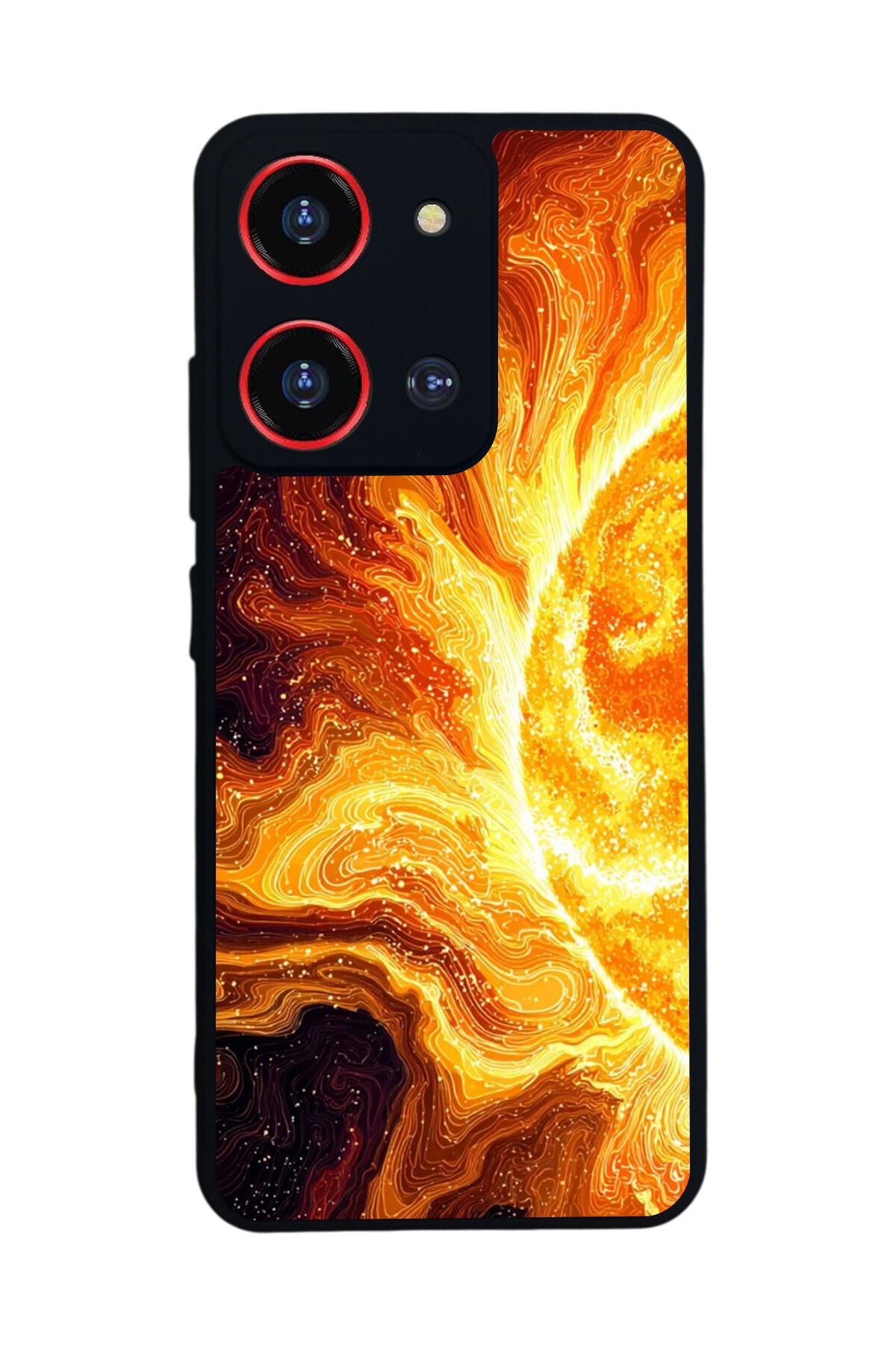 Reeder S19 Max Pro S 108MP Uyumlu Gunes Tasarımlı Glossy Premium Kılıf