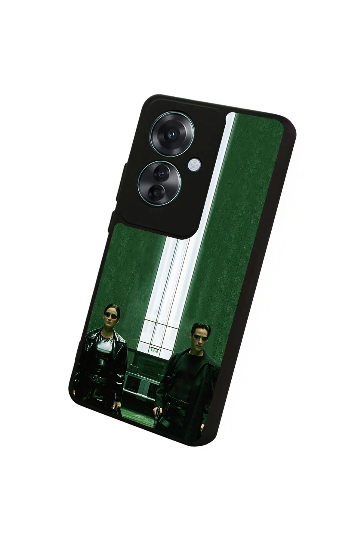 Oppo Reno 11F Uyumlu MatriOppo Oppo Reno 11F Tasarımlı Glossy Premium Kılıf