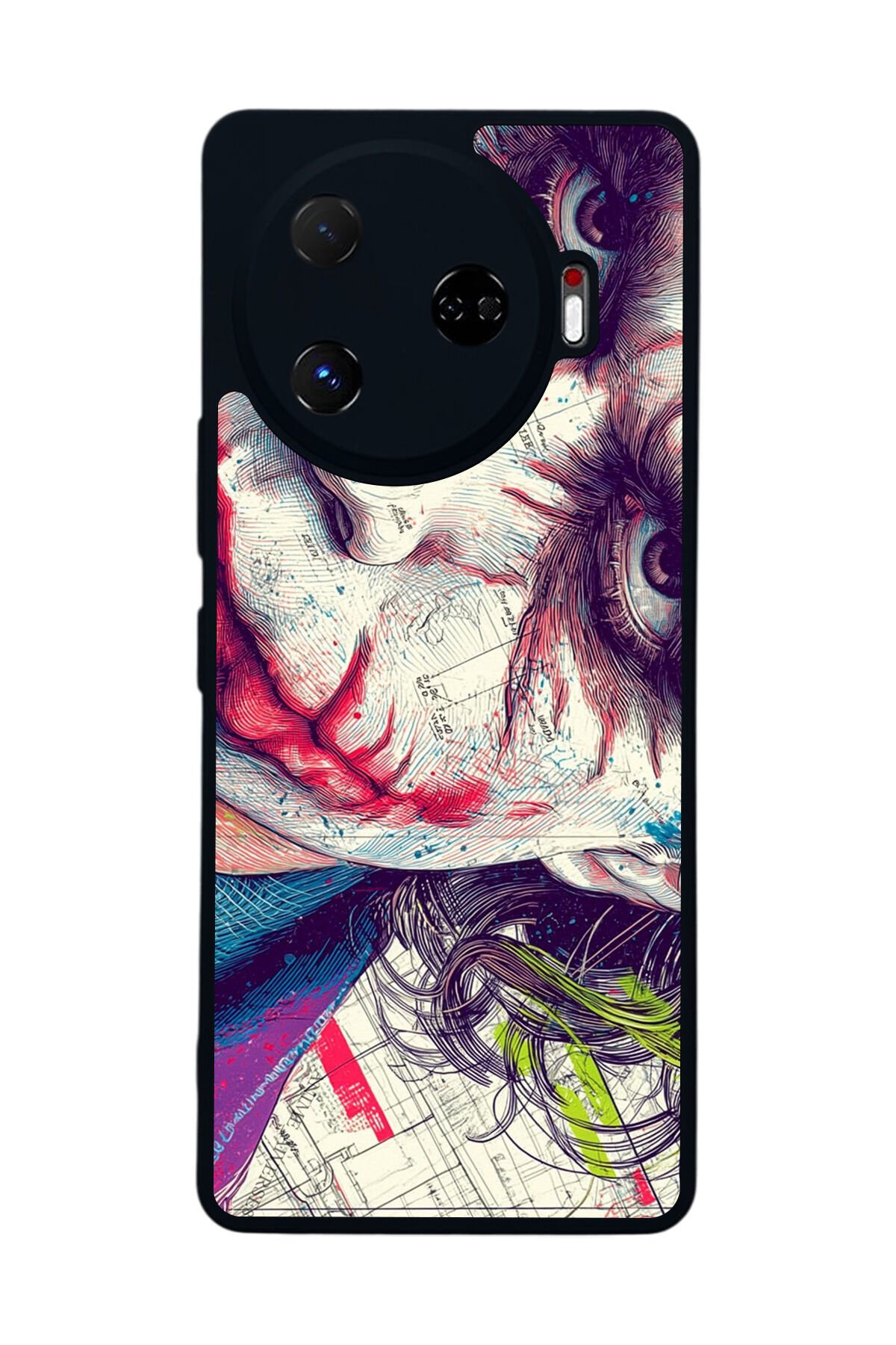 Tecno Camon 30 Pro Uyumlu Joker Tasarımlı Glossy Premium Kılıf