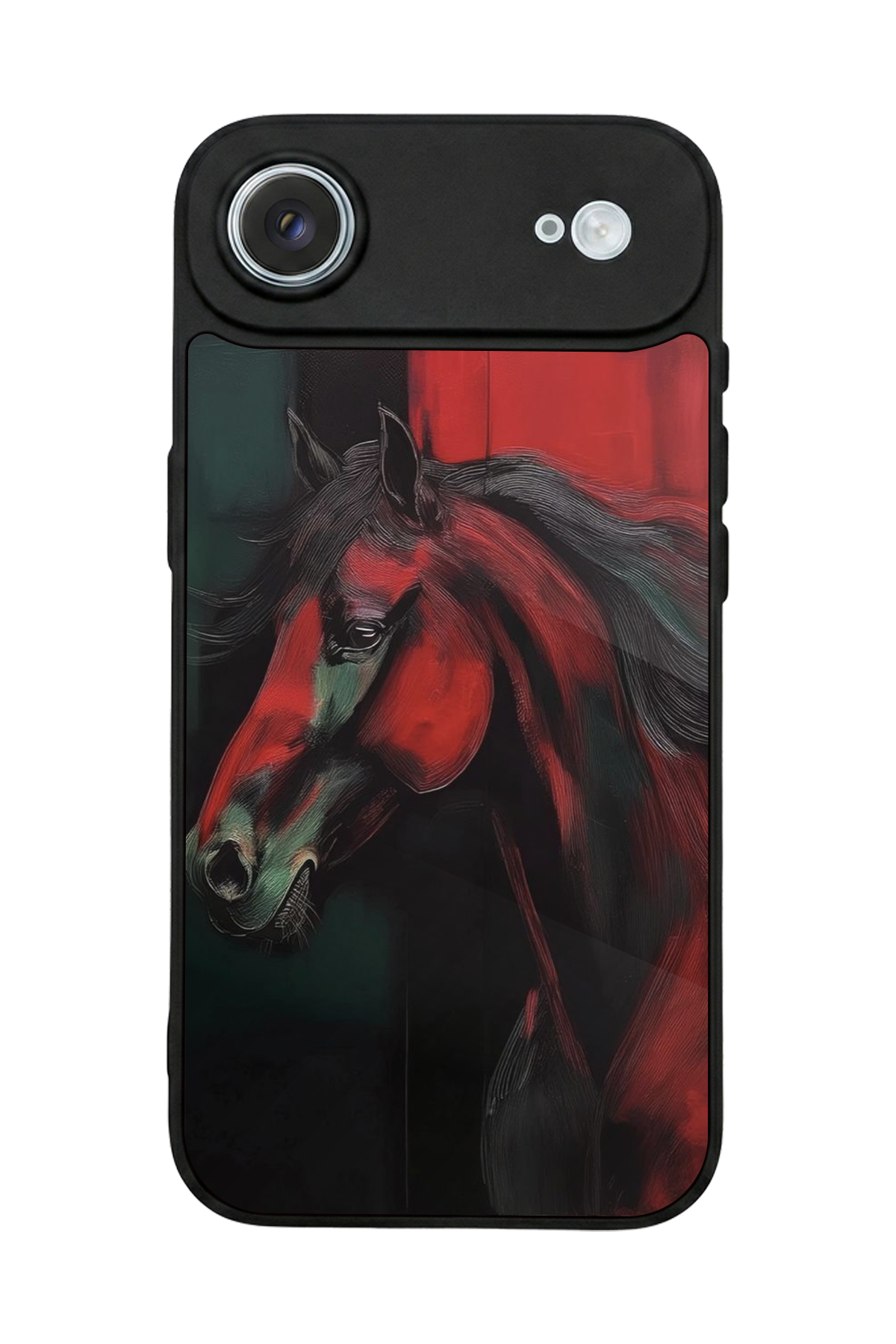 iPhone 17 Air Uyumlu At Horse Tasarımlı Glossy Premium Kılıf