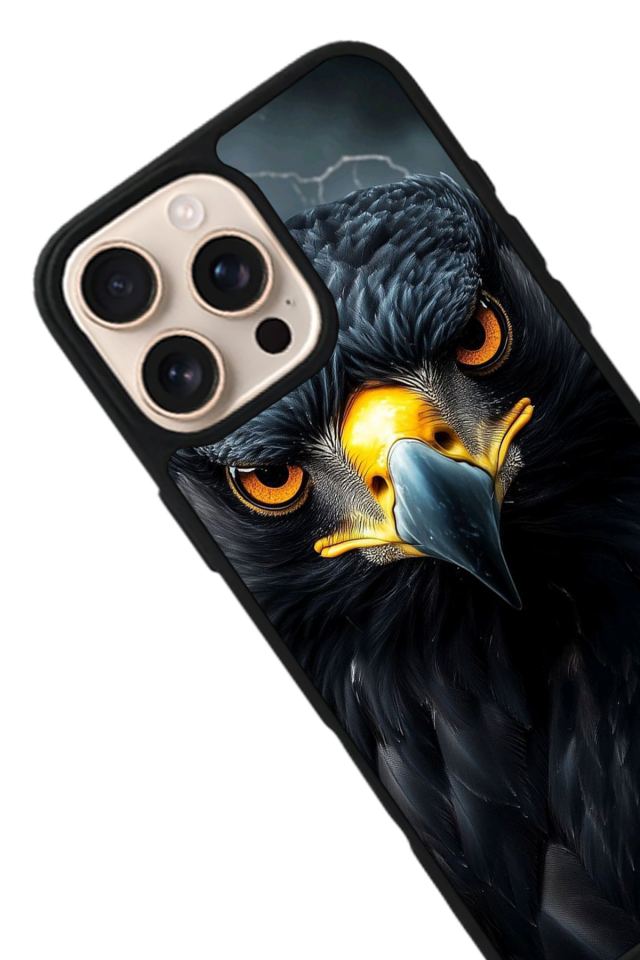 iPhone 15 Pro Uyumlu Besiktas Tasarımlı Glossy Premium Kılıf