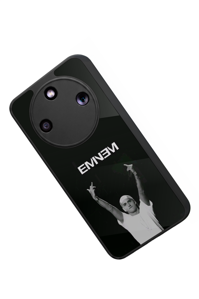 Honor Magic 8 Lite Uyumlu Eminem Tasarımlı Glossy Premium Kılıf