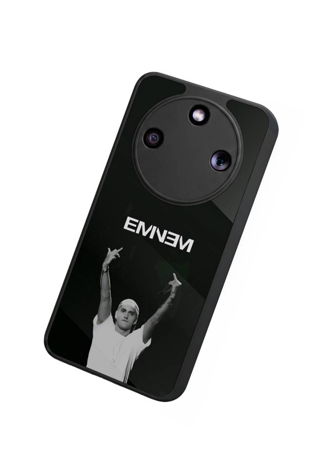 Honor Magic 8 Lite Uyumlu Eminem Tasarımlı Glossy Premium Kılıf