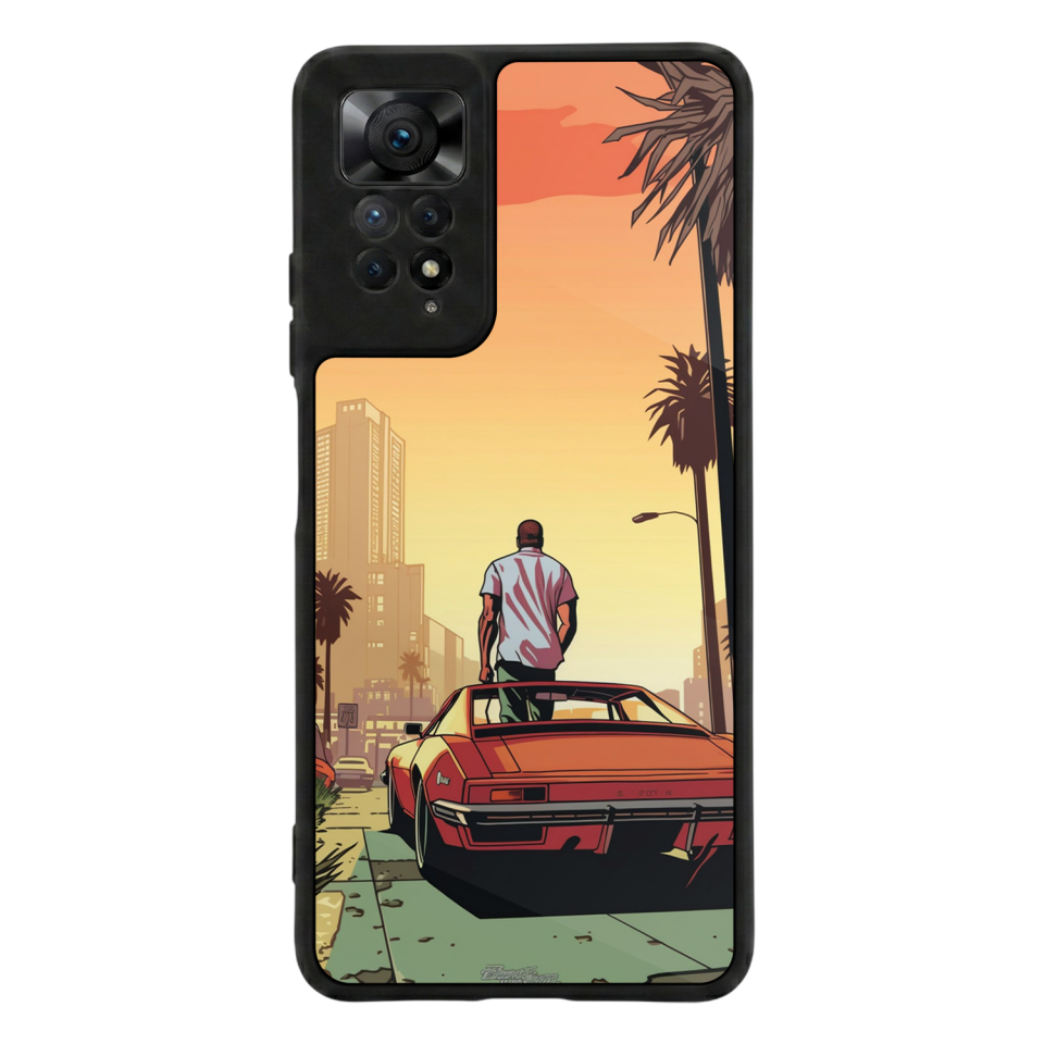 Xiaomi Redmi Note 12 Pro Uyumlu GTA Tasarımlı Glossy Premium Kılıf