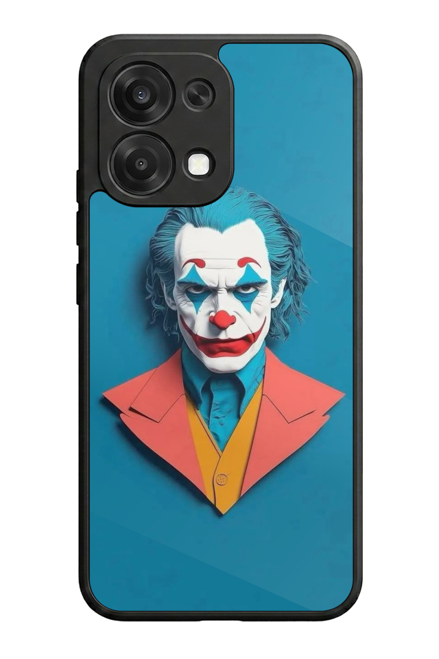 Oppo A6 Pro Uyumlu Joker Tasarımlı Glossy Premium Kılıf