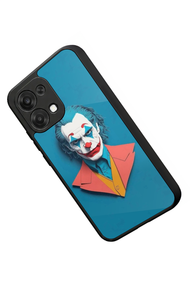 Oppo A6 Pro Uyumlu Joker Tasarımlı Glossy Premium Kılıf