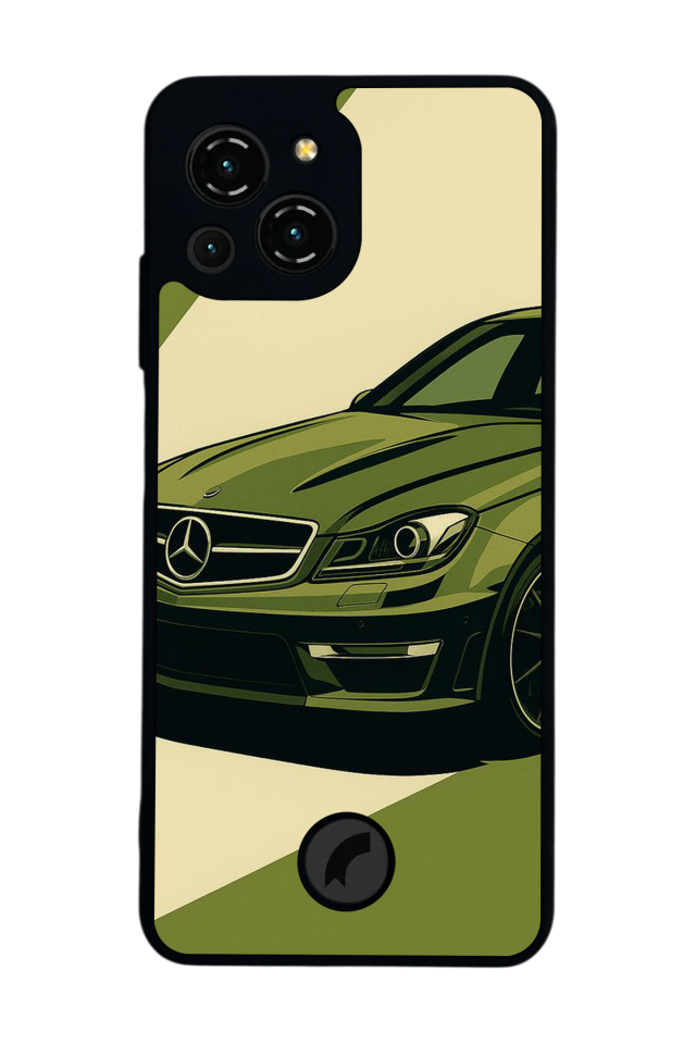 Reeder S23 Pro Max Uyumlu Mercedes Tasarımlı Glossy Premium Kılıf