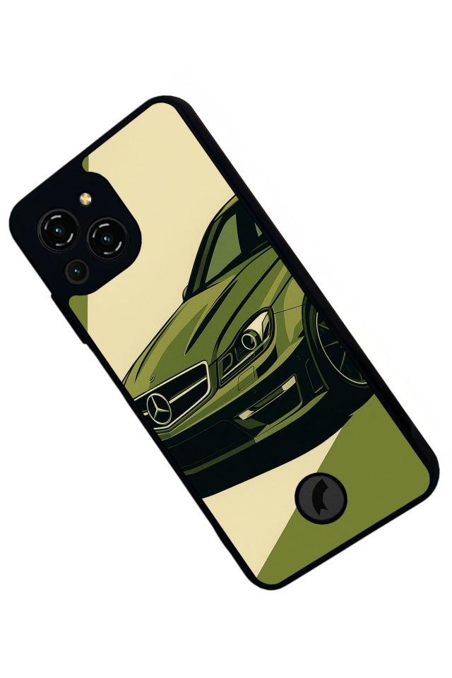 Reeder S23 Pro Max Uyumlu Mercedes Tasarımlı Glossy Premium Kılıf