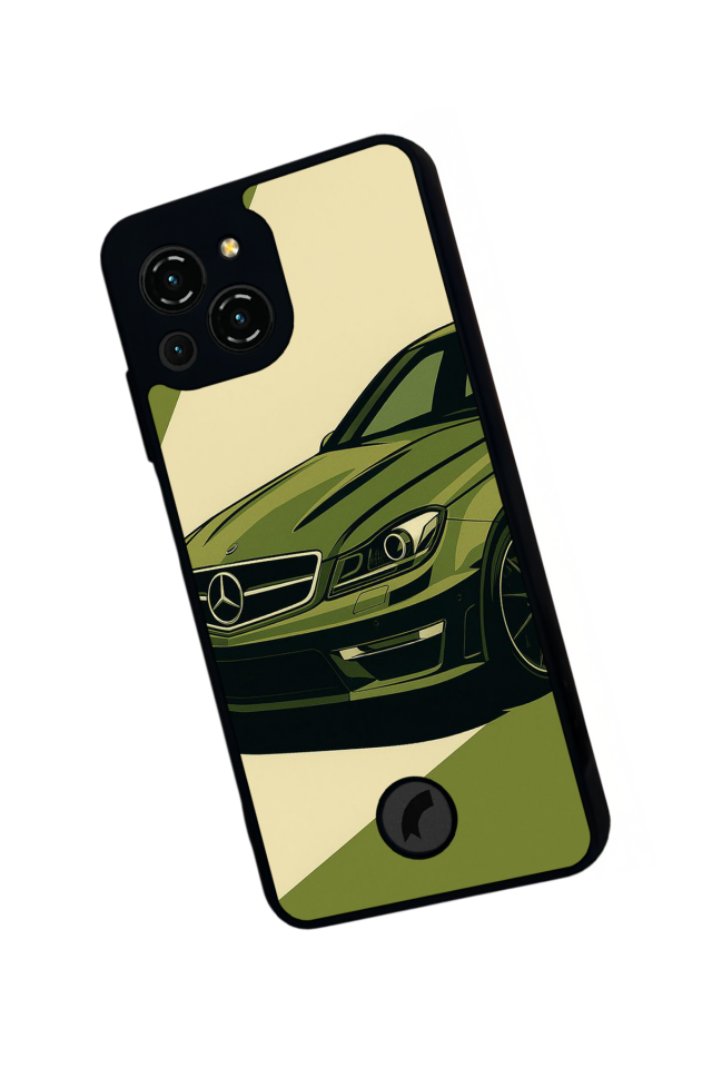 Reeder S23 Pro Max Uyumlu Mercedes Tasarımlı Glossy Premium Kılıf